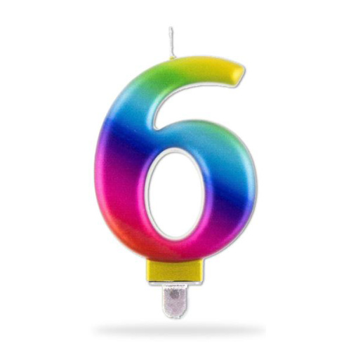 Numbriküünal 6 7,5cm, metallik