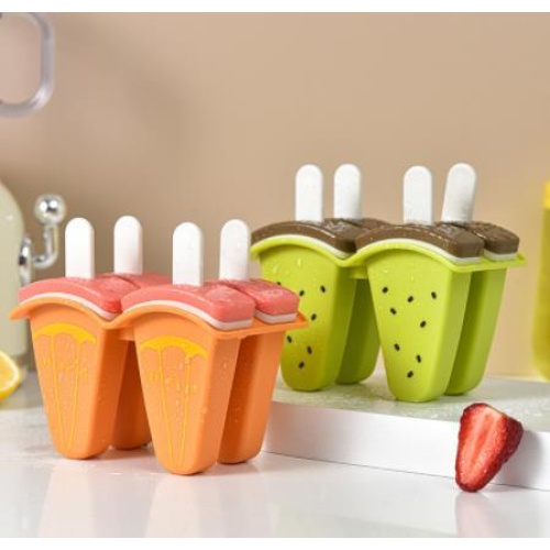 Pulgajäätisevorm Pomel/Kiivi, 4tk