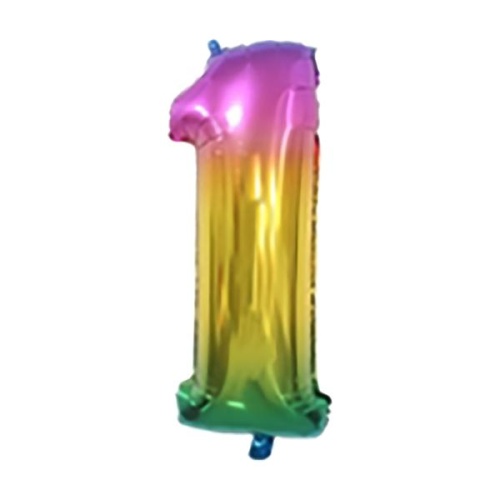 Õhupall nr.1 30cm, vikerkaar