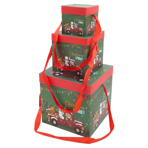 Kinkekarpide komplekt 3tk, roheline