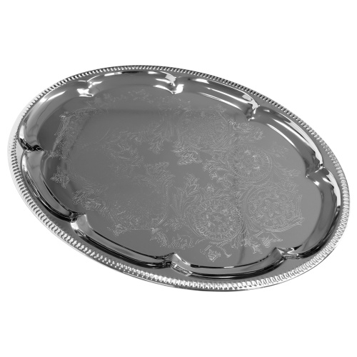 Kandik ovaalne 45,5x34cm, kroom