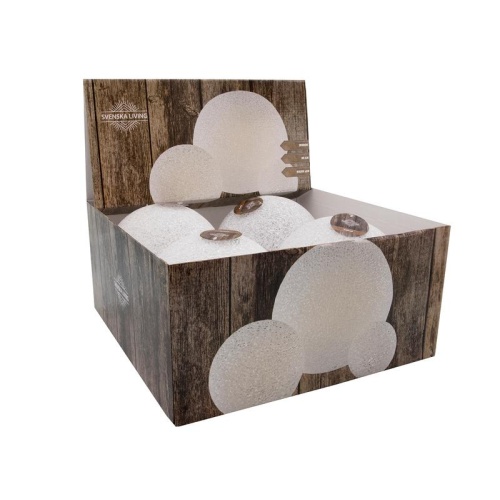 Jääpall Led-lambiga 20cm (3xAAA)