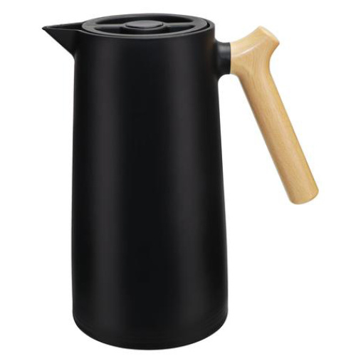 Termoskann klaassisuga 980ml, must