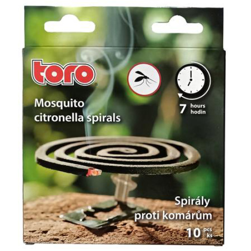 Sääsetõrjespiraal hoidjaga, 10 tk