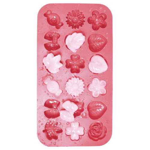 Jääkuubikurest Lilled (18 kuubikut)