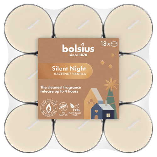 18 lõhna-teeküünalt 4h, Vaikne öö