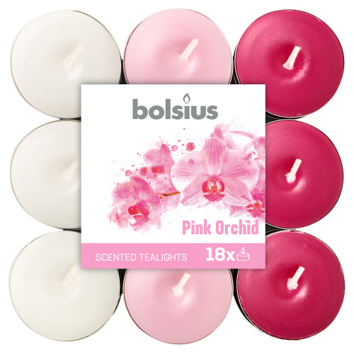 18 lõhna-teeküünalt 4h, orhidee True