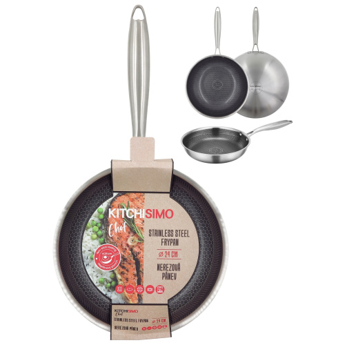 Praepann d.24cm, roostevaba