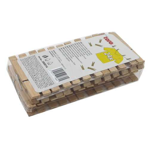 Puidust pesulõksud, 24 tk