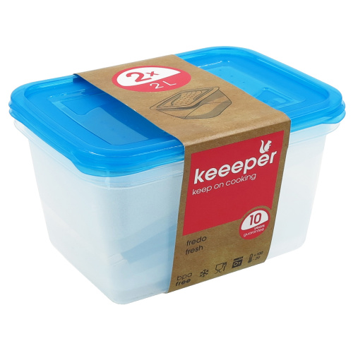 Karbikomplekt Fredo Fresh 2x2l, sinine