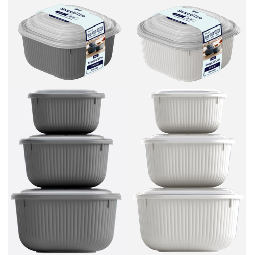 Toidukarpide kmpl. Snaplid 0,6/ 1,1/ 1,8l värvivalik