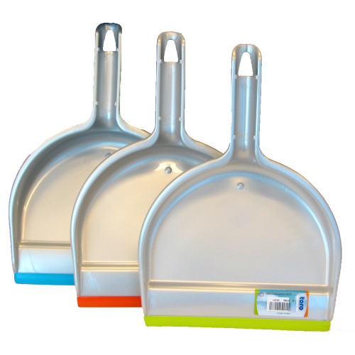 Prügikühvel kummiga, värvivalik