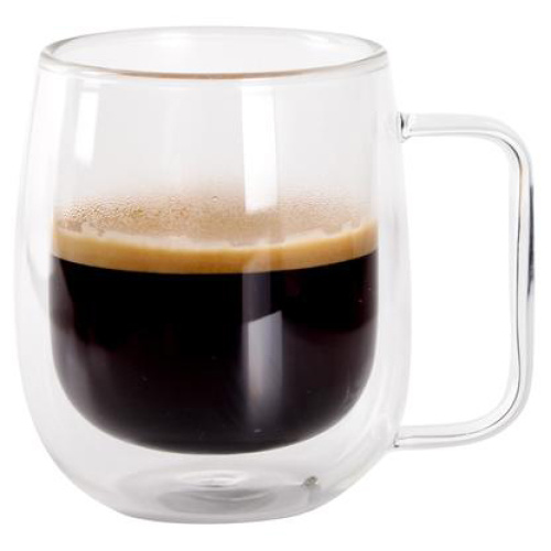 Topeltseinaga klaaskruus 310ml