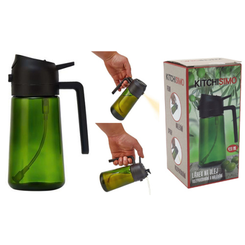 Õlipudel 2in1, 420ml, klaas