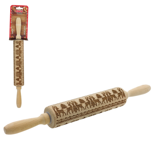 Taignarull d.4,5/19cm, hirve muster