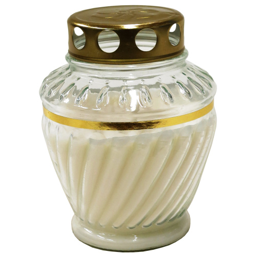 Kalmuküünal klaasis 48h, valge