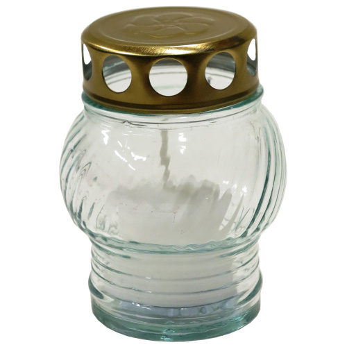 Kalmuküünal klaasis 10h, valge