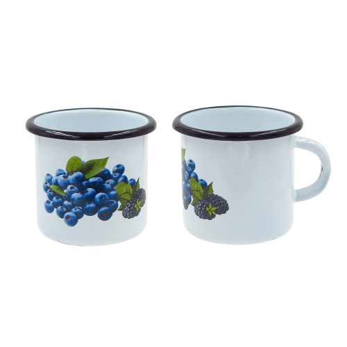 Emailkruus Mustikas 400ml