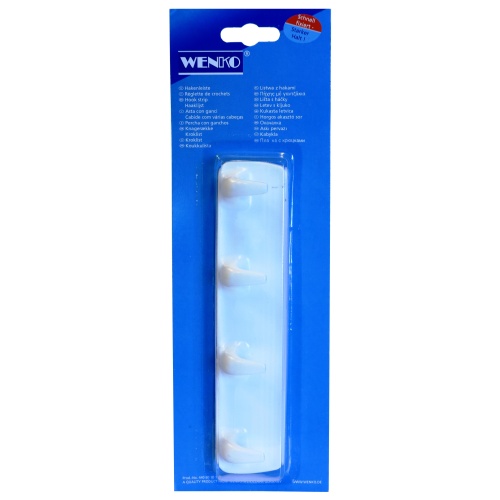 Nagi 4-konksuga, valge