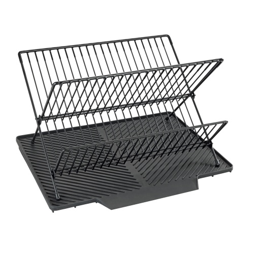 Nõuderest Nelia alusega 48x34x25cm, must