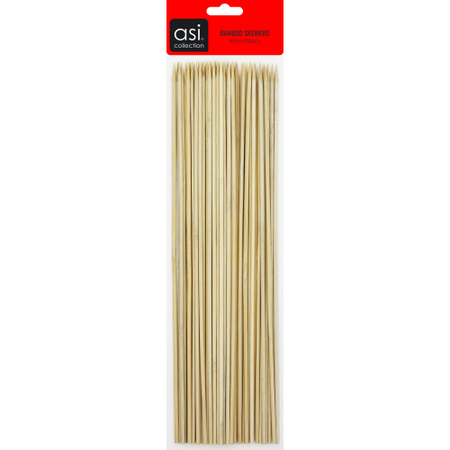 Bambusest grillimisvardad 40cm, 50tk