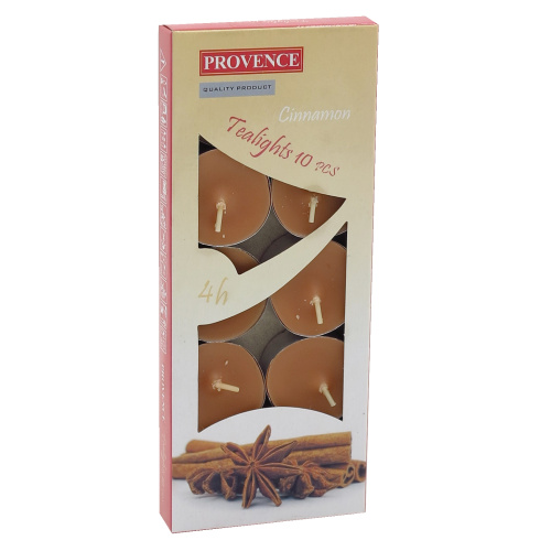 10 lõhna-teeküünalt karbis 4,5h, vürts