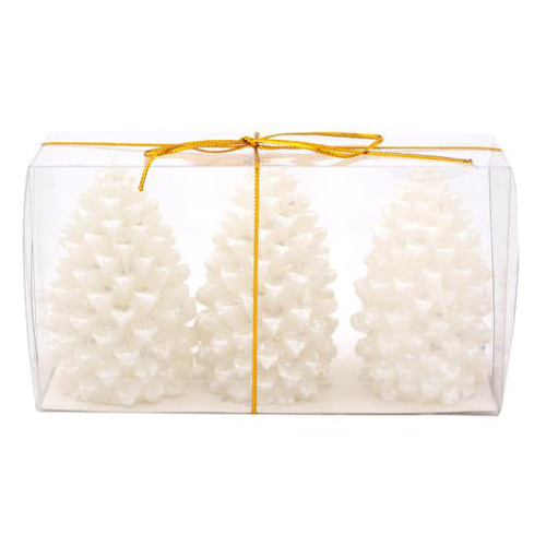 Lauaküünal Käbi 3tk, valge