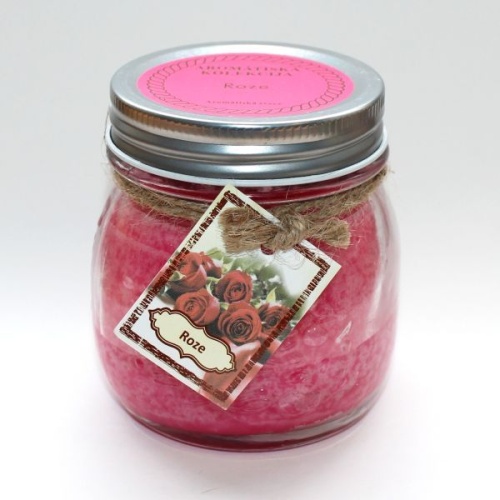 Lõhnaküünal purgis Roos 90/80mm