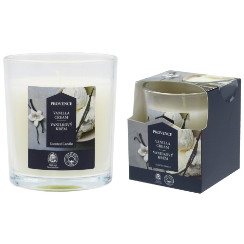 Lõhnaküünal klaasis Vanilje 20h