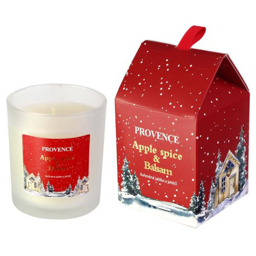 Lõhnaküünal karbis Õunavürts ja Palsam 20h