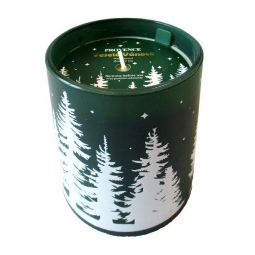 Lõhnaküünal klaasis Kuused 30h