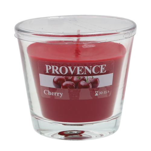 Lõhnaküünal klaasis Kirss 90/80mm