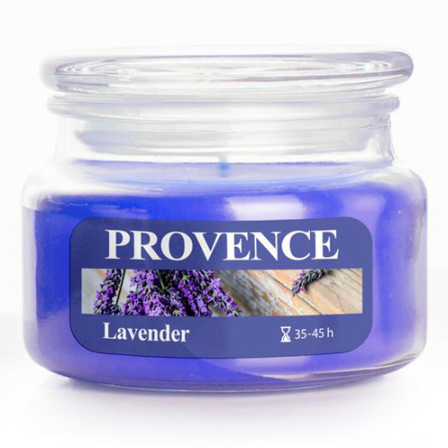 Lõhnaküünal purgis Lavendel 80/100mm