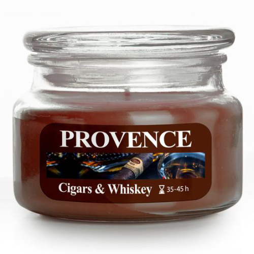 Lõhnaküünal purgis Sigar/viski 80/100mm