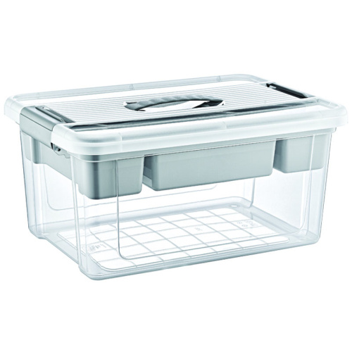 Hoiukast sahtlijagajaga 16l 30x41x20cm, värvivalik