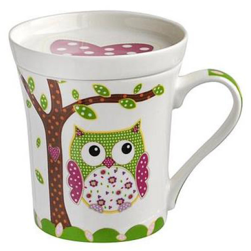 Teekruus kaanega Öökull 270ml