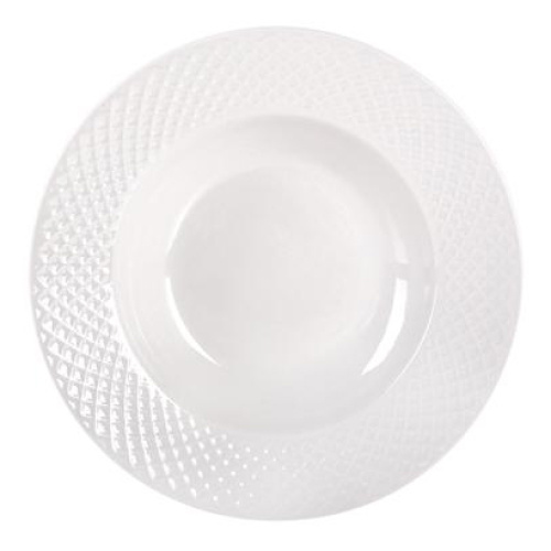 Supitaldrik Valge Ruut d.22,1cm