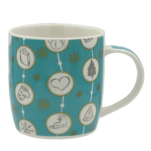 Kruus Jõulud 360ml, türkiis