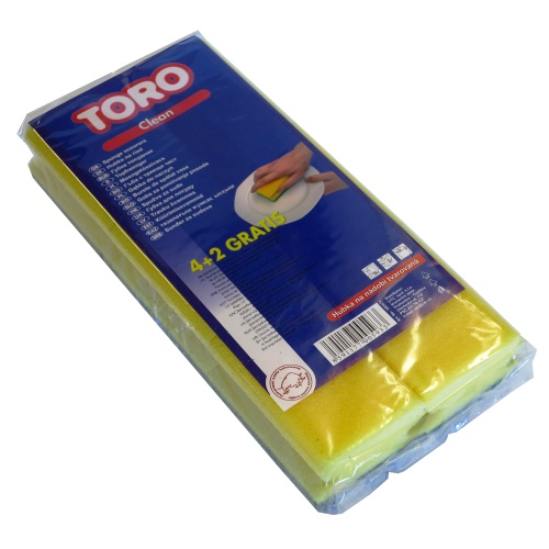 Küürimissvamm soonega 4+2tk