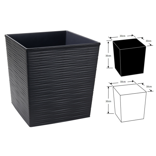 Lillekast Juka Dluto M 30x30cm, grafiit