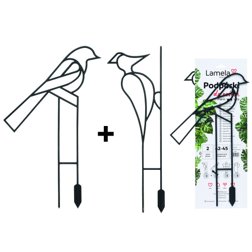 Taimetugi 2tk Linnud 45cm