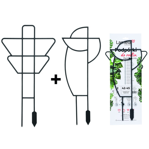 Taimetugi 2tk Geomeertiline 45cm