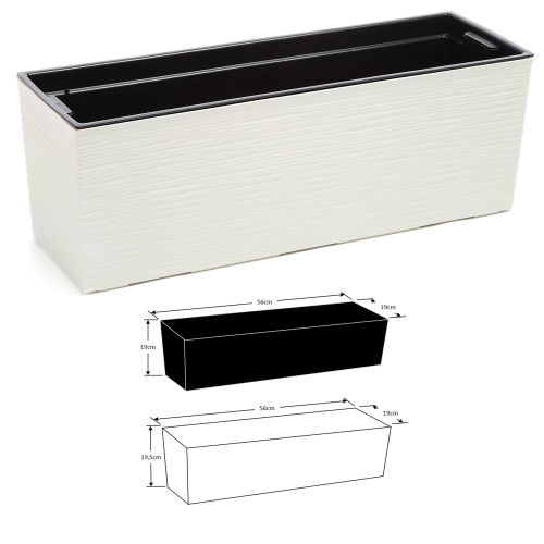 Rõdukast Begonia Dluto, kreem