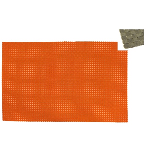 Punutud lauakate, oranz, 45x30cm, pvc
