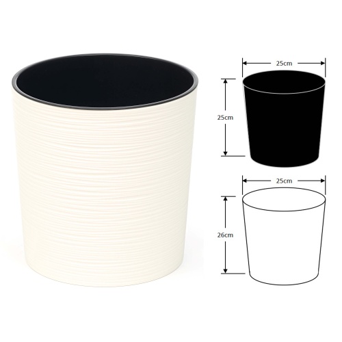 Lillepott Malwa Dluto S, kreem