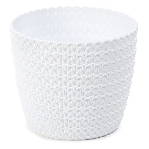 Lillepott Magnolia Jersey d.22cm, valge