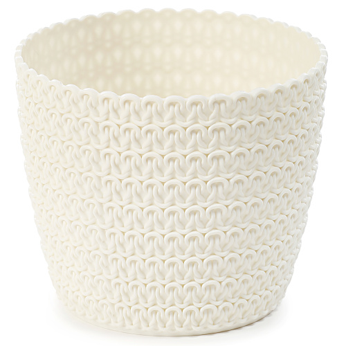 Lillepott Magnolia Jersey d.22cm, kreem