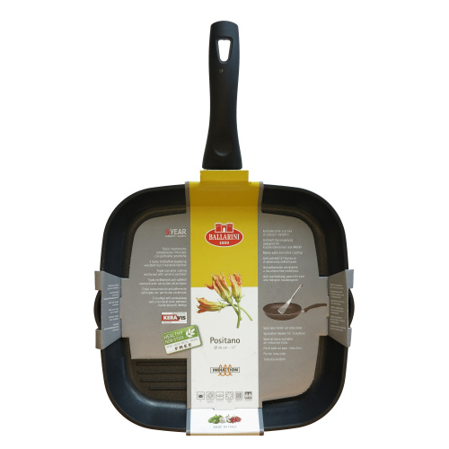 Grillpann Positano 28x28cm/4,8mm