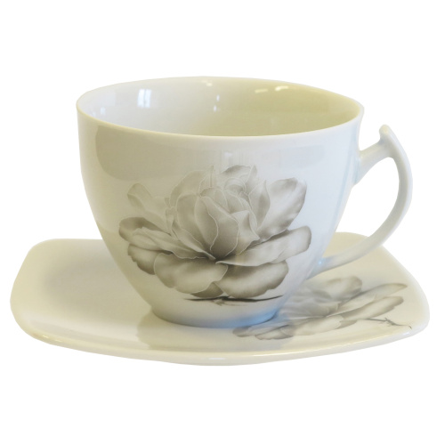 Tass alustassiga Magnoolia 250ml