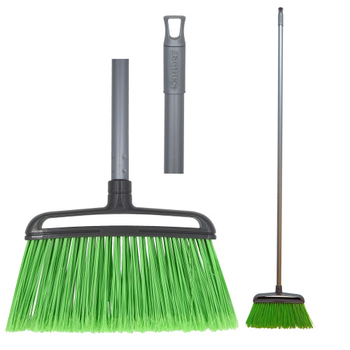 Õuehari varrega, roheline/hall